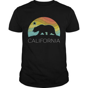 California Bear  Sunset Shirt